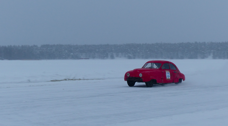 Illustration for article titled Sweden's 'Speed Weekend On Ice' Is Where Sanity Goes To Die And Axles Go To Break
